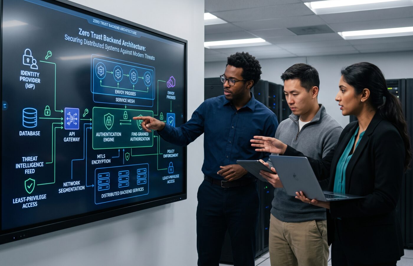 Zero Trust Backend Architecture: Securing Distributed Systems Against Modern Threats