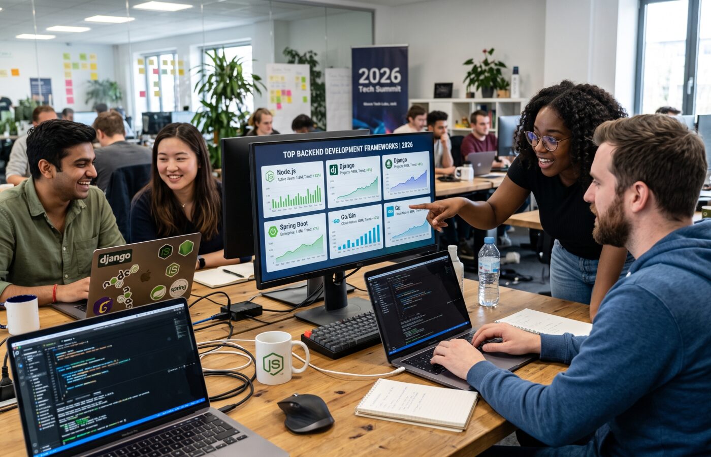 Top Backend Development Frameworks in 2026: Node.js, Django, Spring Boot & More
