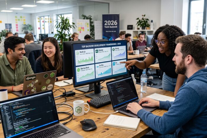 Top Backend Development Frameworks in 2026: Node.js, Django, Spring Boot & More