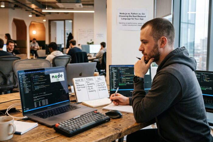 Node.js vs. Python vs. Go: Choosing the Best Backend Language for Your App
