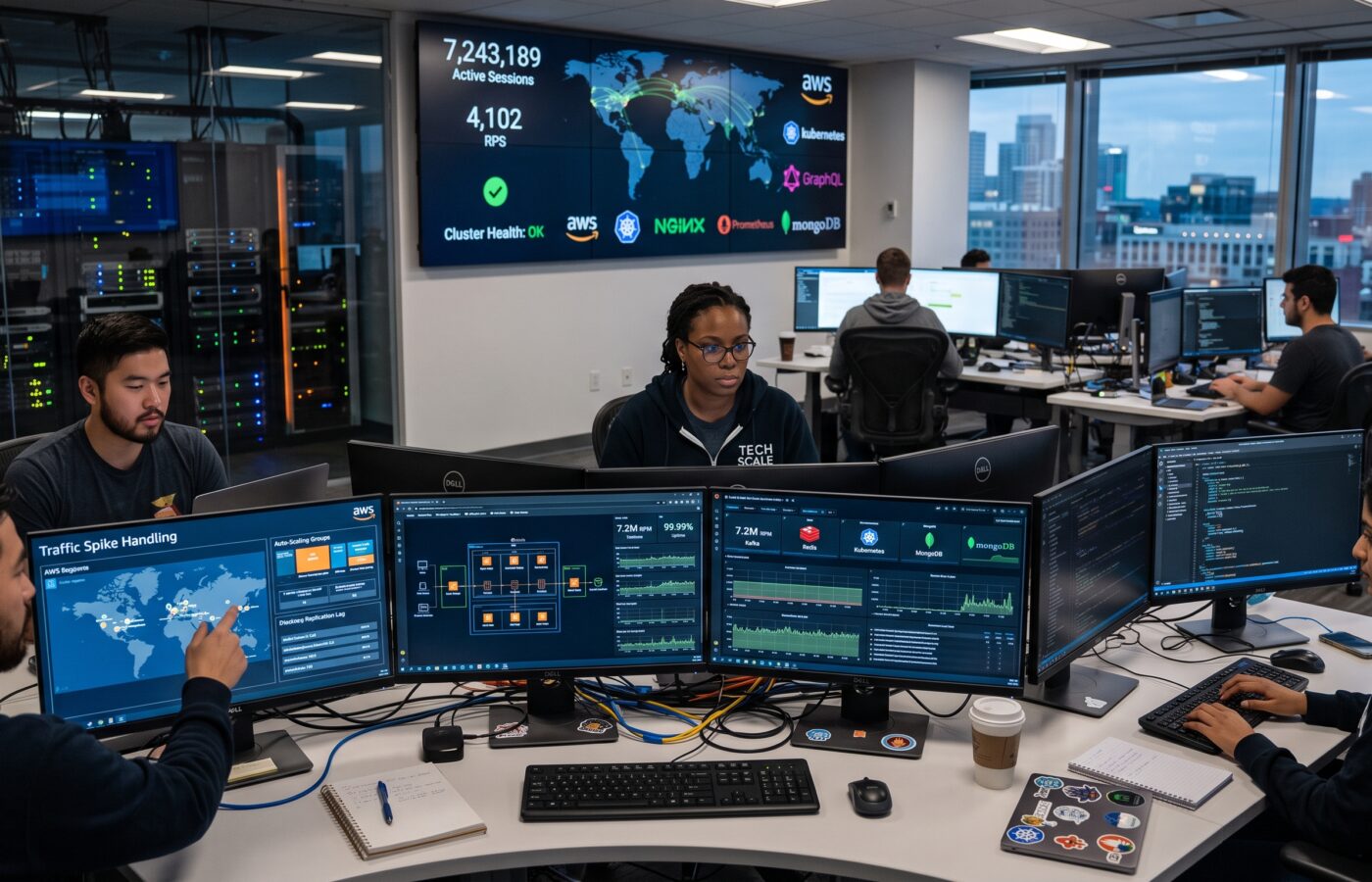 Scaling to Millions: Backend Technologies Behind High-Traffic Apps